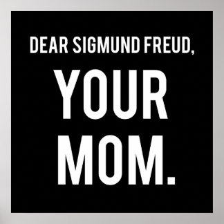 Brev till döda människor: Sigmund Freud Poster