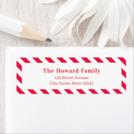 Brev till jultomtens Helgdag Adressetikett Returadress Etikett