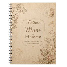 Brev till mamma minnesjournal | Personlig Anteckningsbok