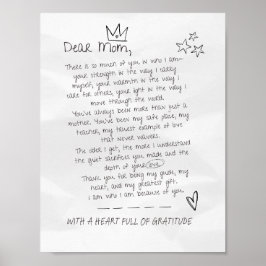 Brev till Mamma Poster