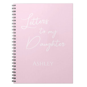 Brev Till Min Dotter Journal Anteckningsbok