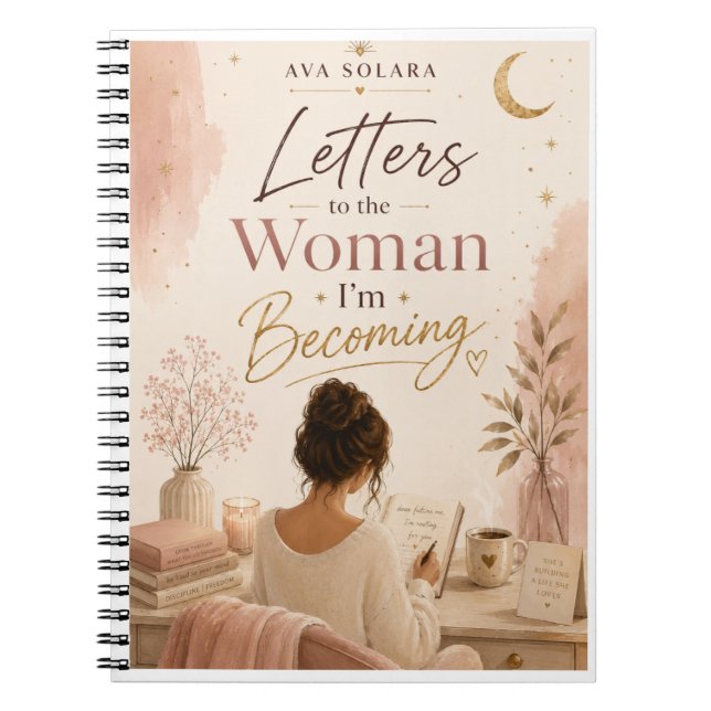 Brev till min framtida själv journal anteckningsbok (Framsidan)