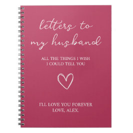 Brev till min Make Anteckningsbok