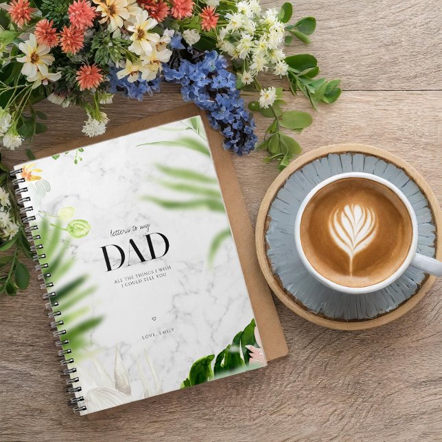 Brev till My Pappa i himlen | Memorial Journal Anteckningsbok (Skapare uppladdad)