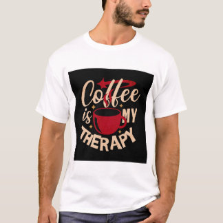 Brev till Perfektion: Anpassningsbar Coffee Älskar T Shirt