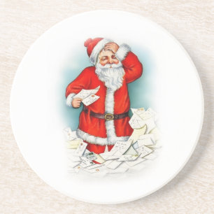 Brev till Santa Helgdag Underlägg Sandsten