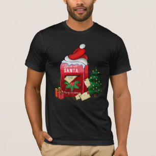 Brev till Santa Mailbox T Shirt