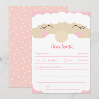 Brev Till Tomte Pinkmas Julkort