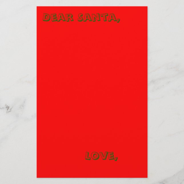 Brev till tomten (Framsida)