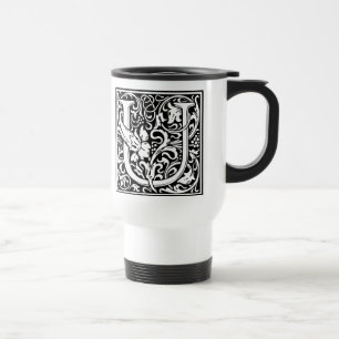 Brev U Medieval Monogram Art nouveau Resemugg