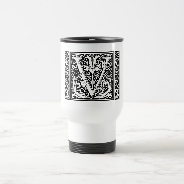 Brev V Medieval Monogram Art nouveau Resemugg (Center)