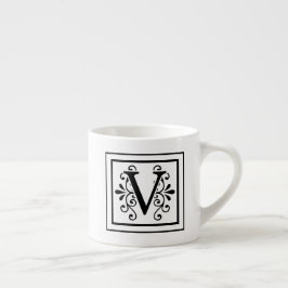 Brev V Monogram Espresso Mugg Espressomugg