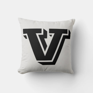 BREV V MONOGRAM PILLOW KUDDE
