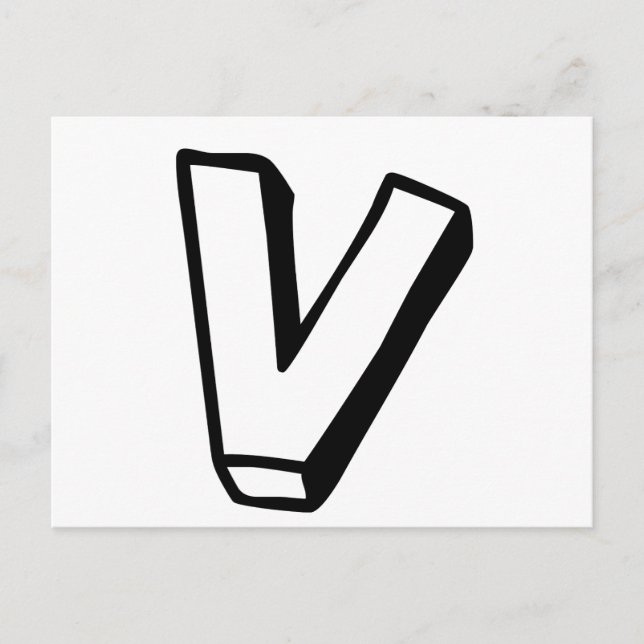 BREV V VYKORT (Framsida)