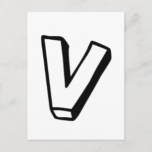 Brev V Vykort