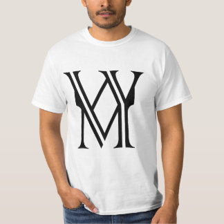 Brev W&M (levande materia) T-Shirt
