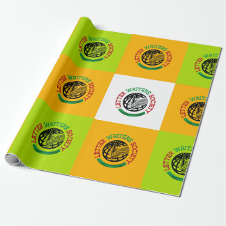 Brev Writers Society Wrapping Papper Presentpapper
