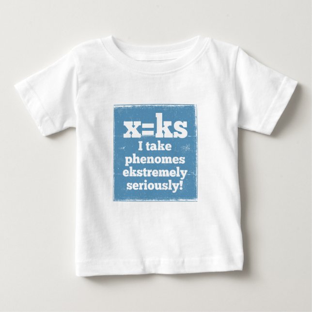 brev x fenome ks ljud-fonen t shirt (Framsida)