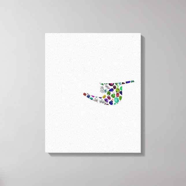 Brev 'YOD' Canvastryck (Framsida)