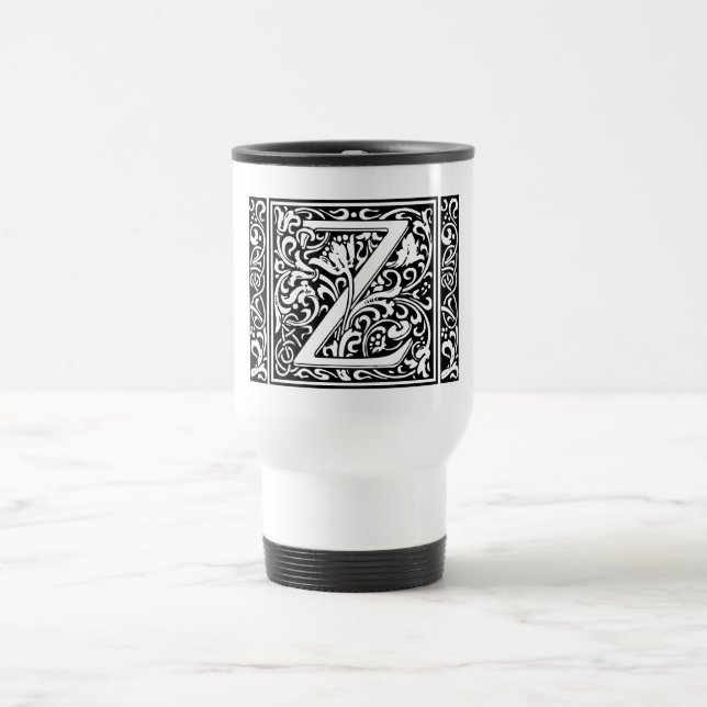 Brev Z Medieval Monogram Art nouveau Resemugg (Center)