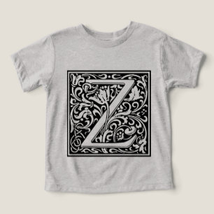 Brev Z Medieval Monogram Art nouveau Tee Shirt