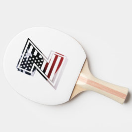 Brev Z Monogram Patriotic Pingisracket