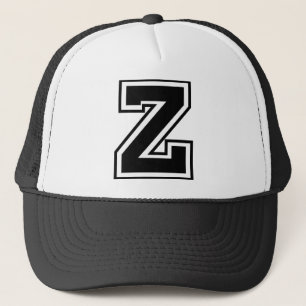Brev ’Z’ monogram Truckerkeps