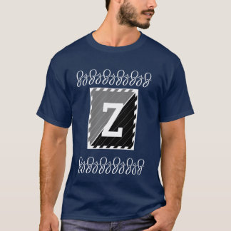 Brev Z T-shirt - Alphabet Tees