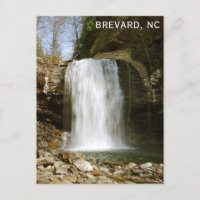 Brevard NC Tittar Glass Falls Waterfall
