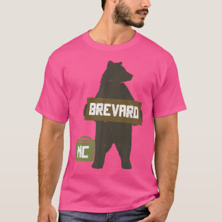 Brevard North Carolina Nc Cute Hitchhiking Bear T Shirt