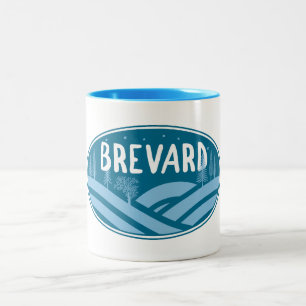 Brevard North Carolina Outdoor Två-Tonad Mugg