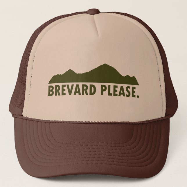 Brevard North Carolina Vänligen Keps (Framsida)