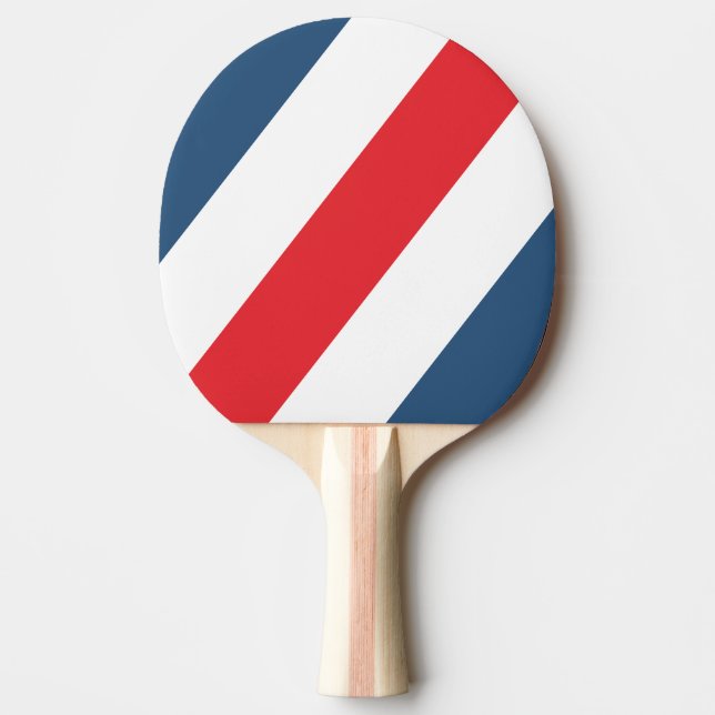 Brevbärare Nostalgic Bold Ränder Pingisracket (Framsidan)