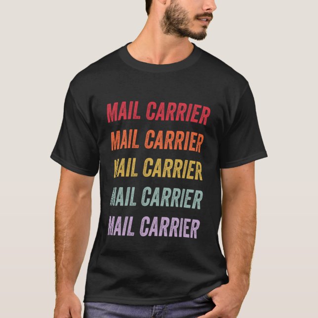 brevbärare t shirt (Framsida)