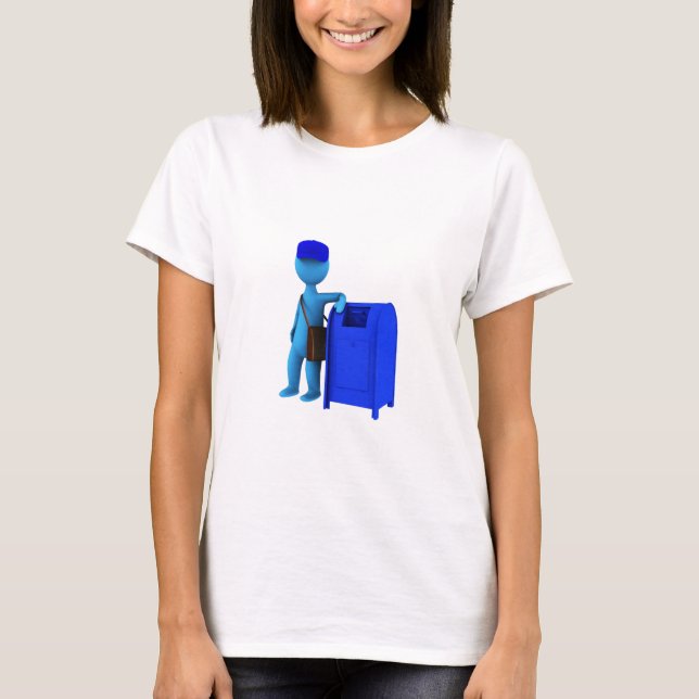 Brevbärare Tee Shirt (Framsida)