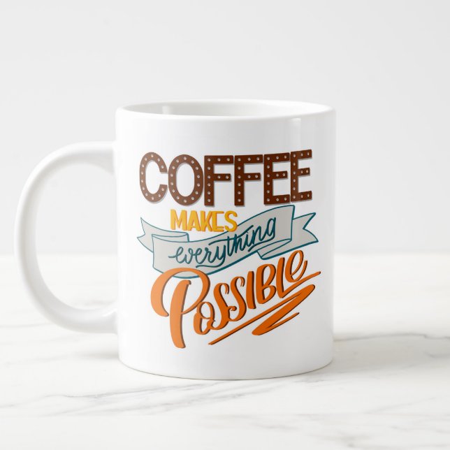 Breven Ambition Jumbo Mugg (Vänster)