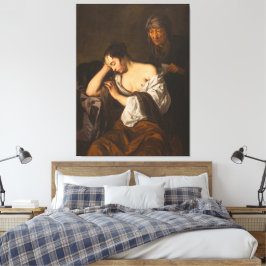 Breven (mellan 1650 och 1660) canvastryck