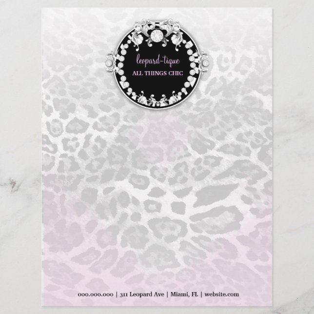 brevhuvud 311-Leopard-Tique (Framsida)