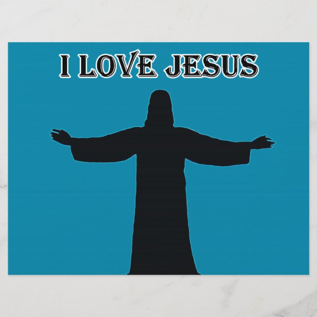 Brevhuvud jag älskar jesus (Framsida)