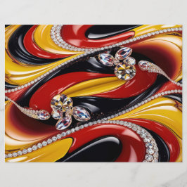 Brevhuvud med belgiskt Färg