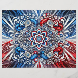 Brevhuvud med Fransk Färg Design