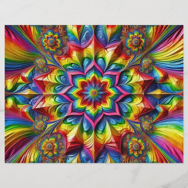 Brevhuvud med HBT TQ Färg-design (Framsida)