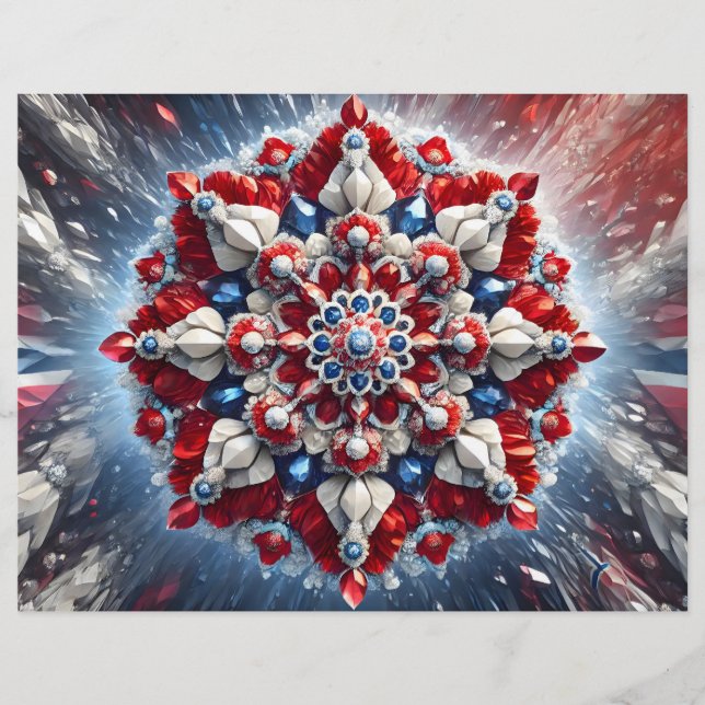 Brevhuvud med Norge Färg Design (Framsida)