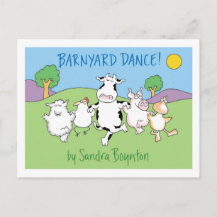 Brevkort av Sandra Boynton! Vykort