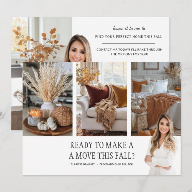 Brevkort för äkta Gods Fall Farming Pumpkin Spice  Julkort (Fram/baksida)