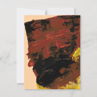 Brevkort för Giant Chocolate Pub Acrylic Painting Vykort