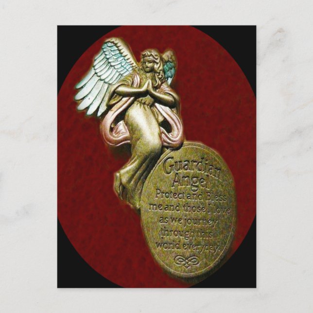 Brevkort för guaranska ängelbön vykort (Framsida)
