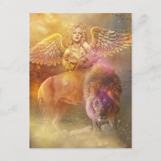 Brevkort för gyllene ålder vykort (Framsida)