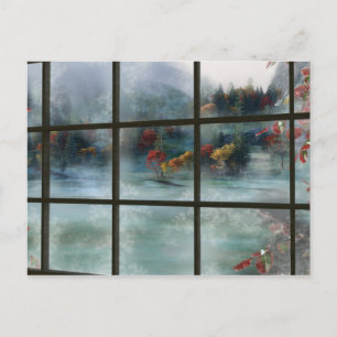 Brevkort för höstfrost vykort