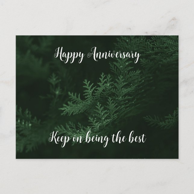 Brevkort för lycklig-årsdagen vykort (Framsida)